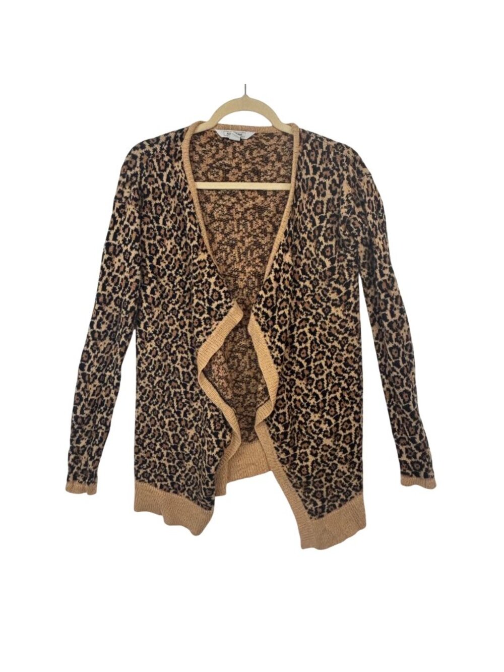 ✨3/$30 Leopard Print Cardigan Sweater Open Front Size M